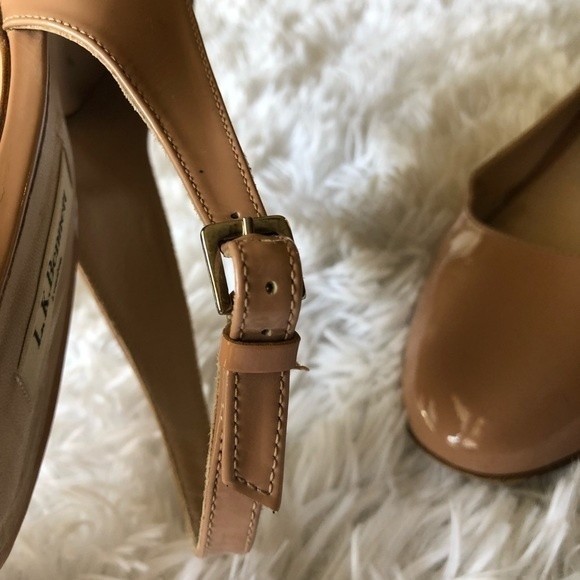 LK Bennett Fawn Chloe Slingback Patent Heels - Picture 10 of 13